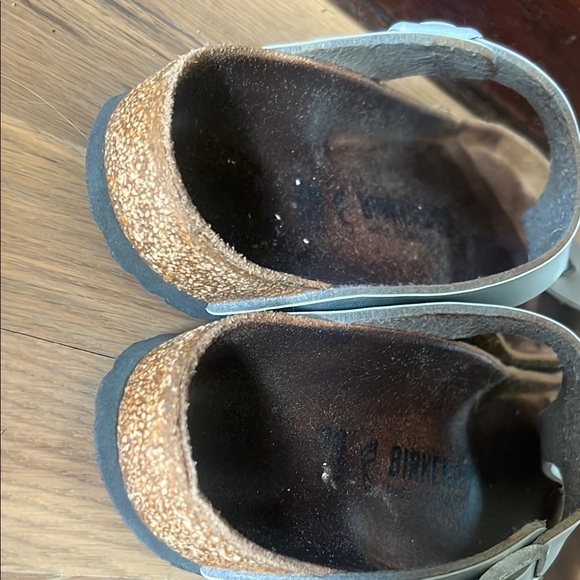 Women’s Birkenstock Gizeh silver Gray Sandals 38 - Picture 5 of 16